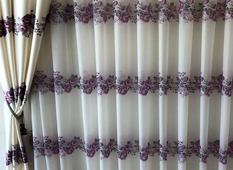 قیمت پارچه پرده ای حریر گلدار