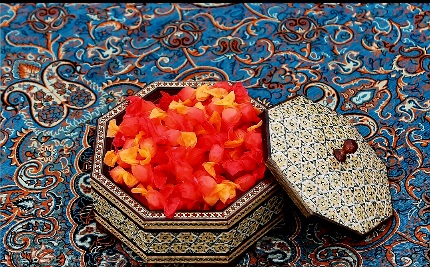 شکلات خوری خاتم کاری چوبی اصفهان + خرید