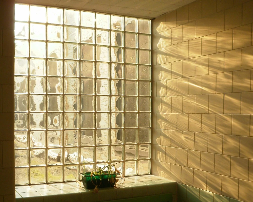 بلوک شیشه ای دکوراتیو