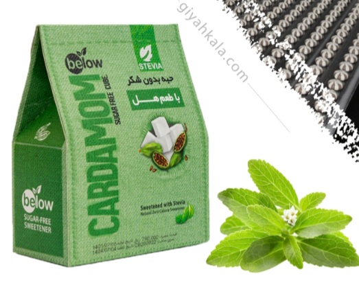 حب کم کالری استویا ارگانیک (با طعم هل) + خرید