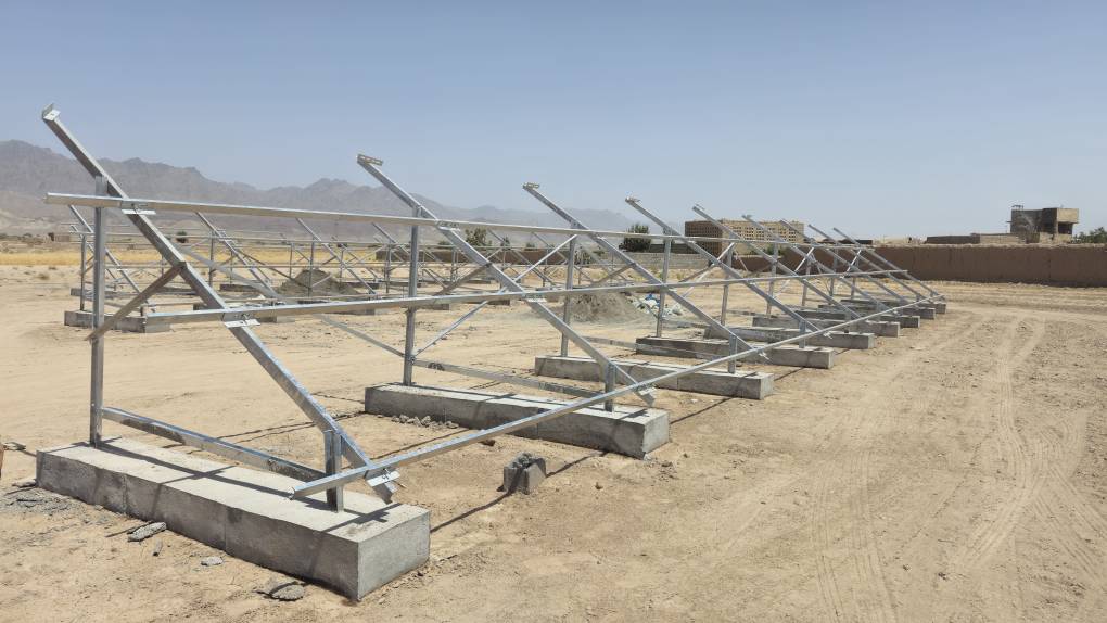 سازه خورشیدی گالوانیزه گرم + قیمت