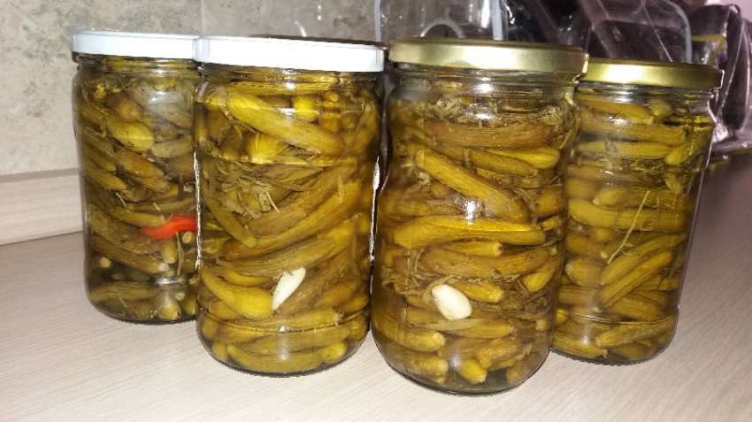 خیارشور شیشه‌ای ۷۵۰ گرمی + خرید به صرفه