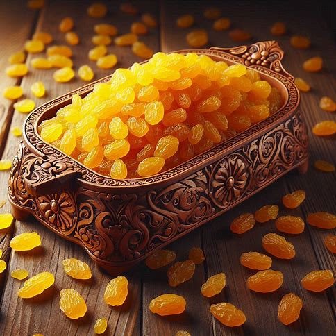 فروش عمده کشمش گلدن (طلایی) پاک تازه