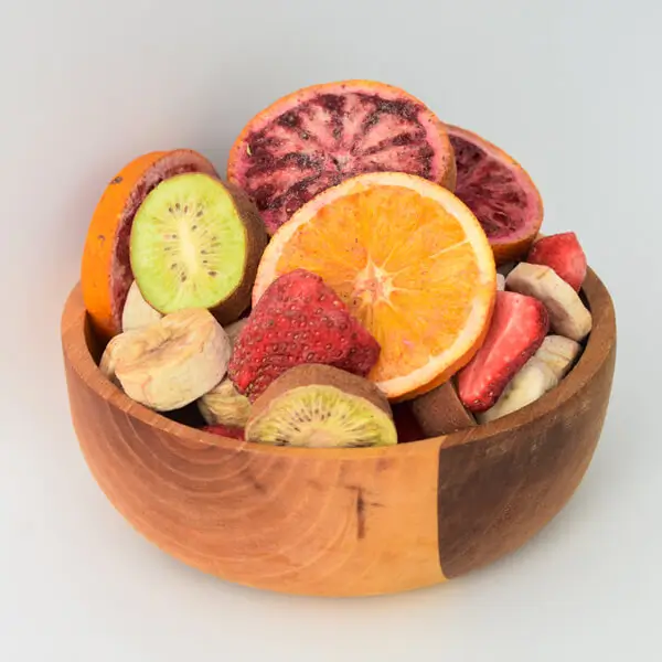 فروش میوه پفکی مخلوط و بسته بندی 40 گرمی + قیمت مناسب