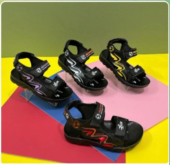 صندل بنددار پسرانه الوان