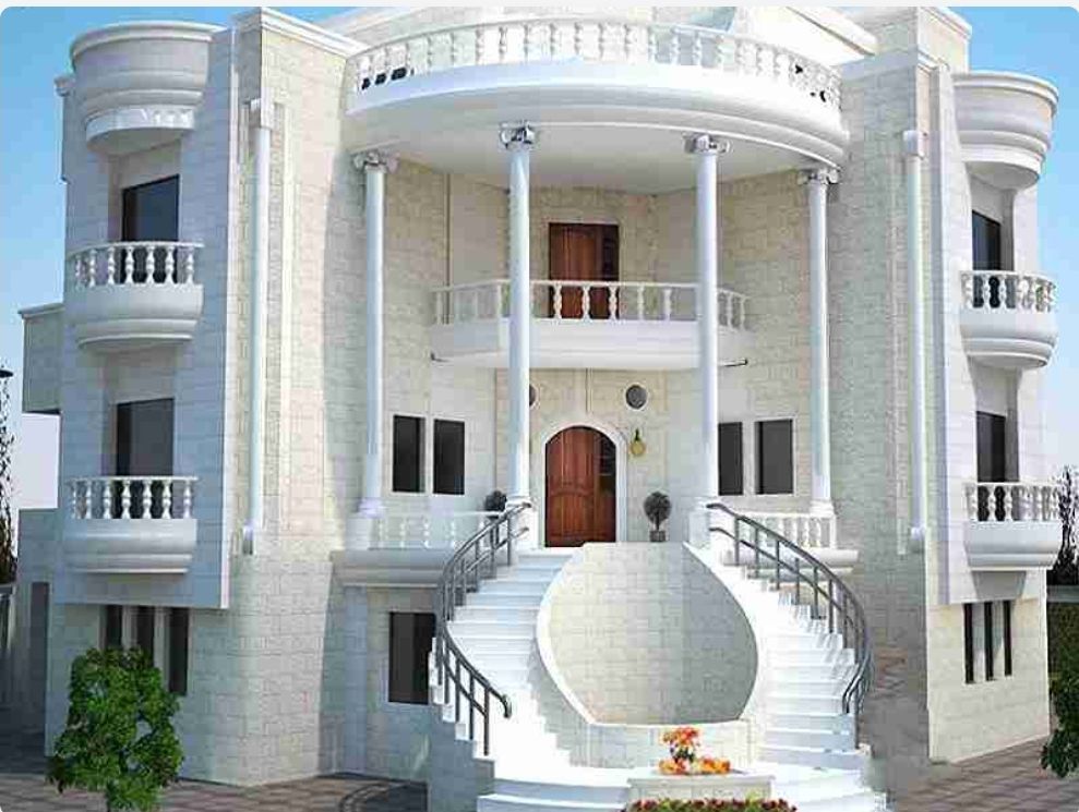 تصویر 1 از فروش عمده سنگ های ساختمانی سفید نما + قیمت ارزان