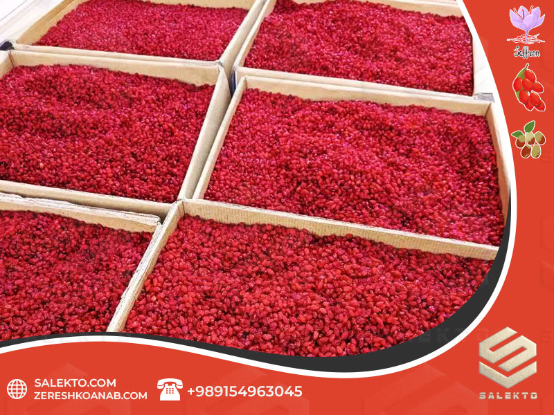 زرشک پفکی لوکس بیرجند با بسته‌بندی صادراتی + خرید مستقیم و کیفیت بالا