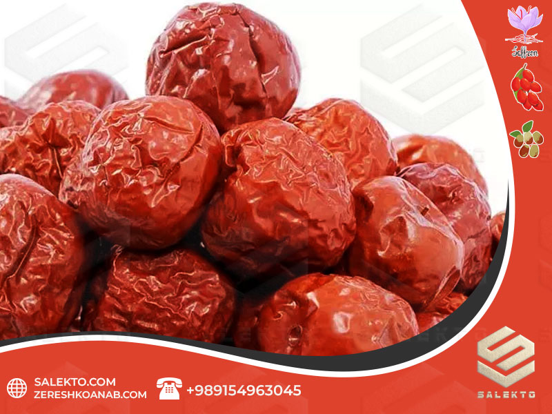 عناب خشک خوش ‌طعم خراسان جنوبی با دانه ‌های سالم و درشت + قیمت رقابتی و فروش ویژه