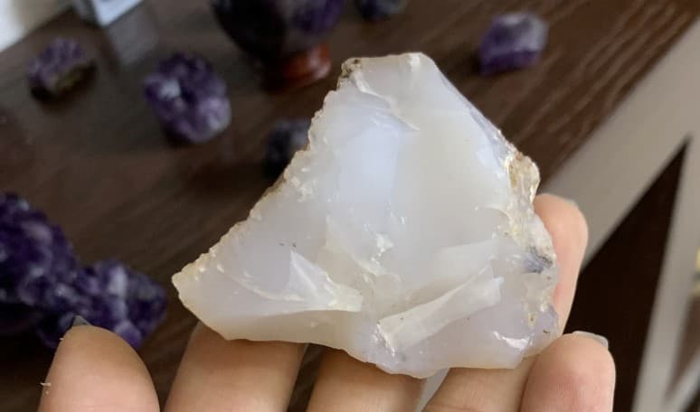 تصویر 2 از خرید و قیمت سنگ عقیق سفید + فروش عمده