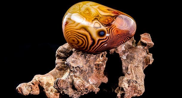 تصویر 4 از خرید سنگ عقیق قهوه ای + قیمت فروش استثنایی