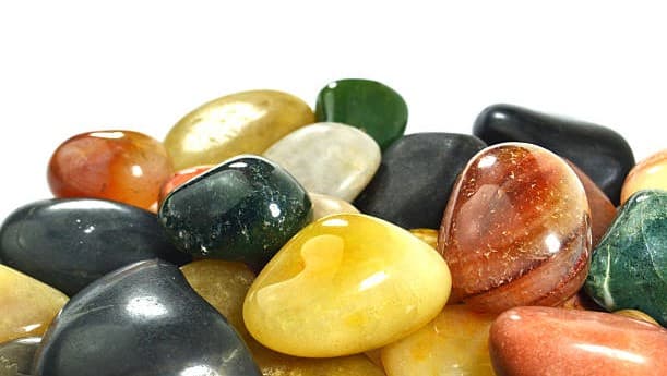 تصویر 3 از قیمت سنگ عقیق خزه ای سبز + خرید باور نکردنی