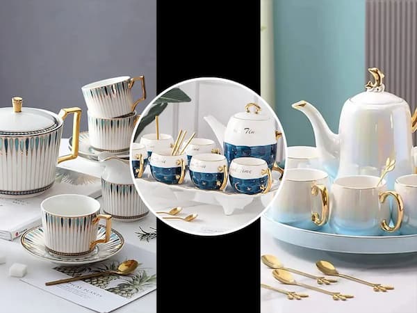 قیمت سرویس چای و پذیرایی جهیزیه با کیفیت ارزان + خرید عمده