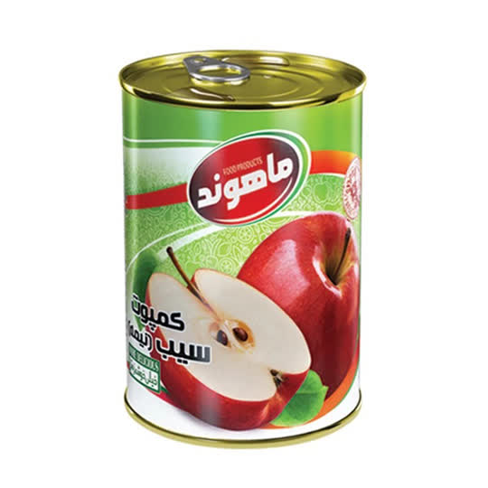 فروش کمپوت سیب در قوطی کلیددار + فروش عمده