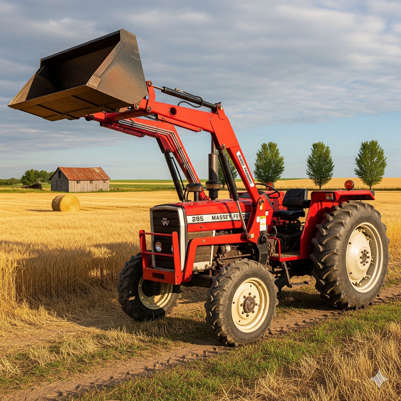 خرید بیل لودری ۳ جک مخصوص تراکتور ۲۸۵ جفت دفرانسیل