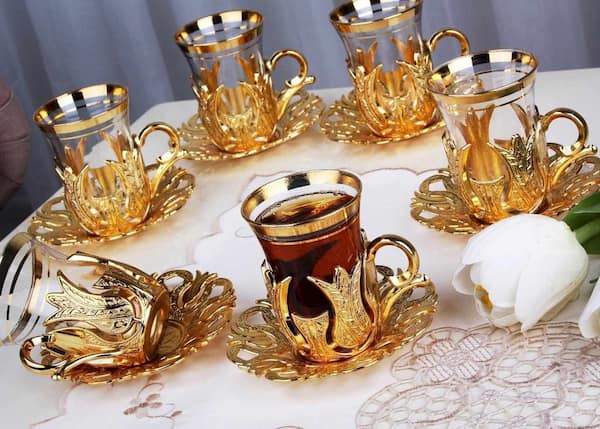 خرید و قیمت سرویس چایی و پذیرایی بلور + فروش عمده