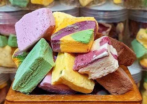 فروش بستنی خشک مخلوط + قیمت مناسب