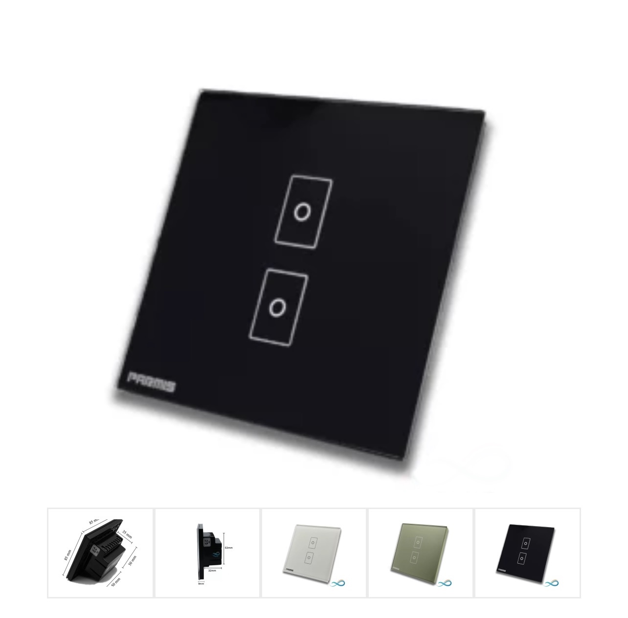 قیمت خرید کلید دوپل لمسی پارمیس