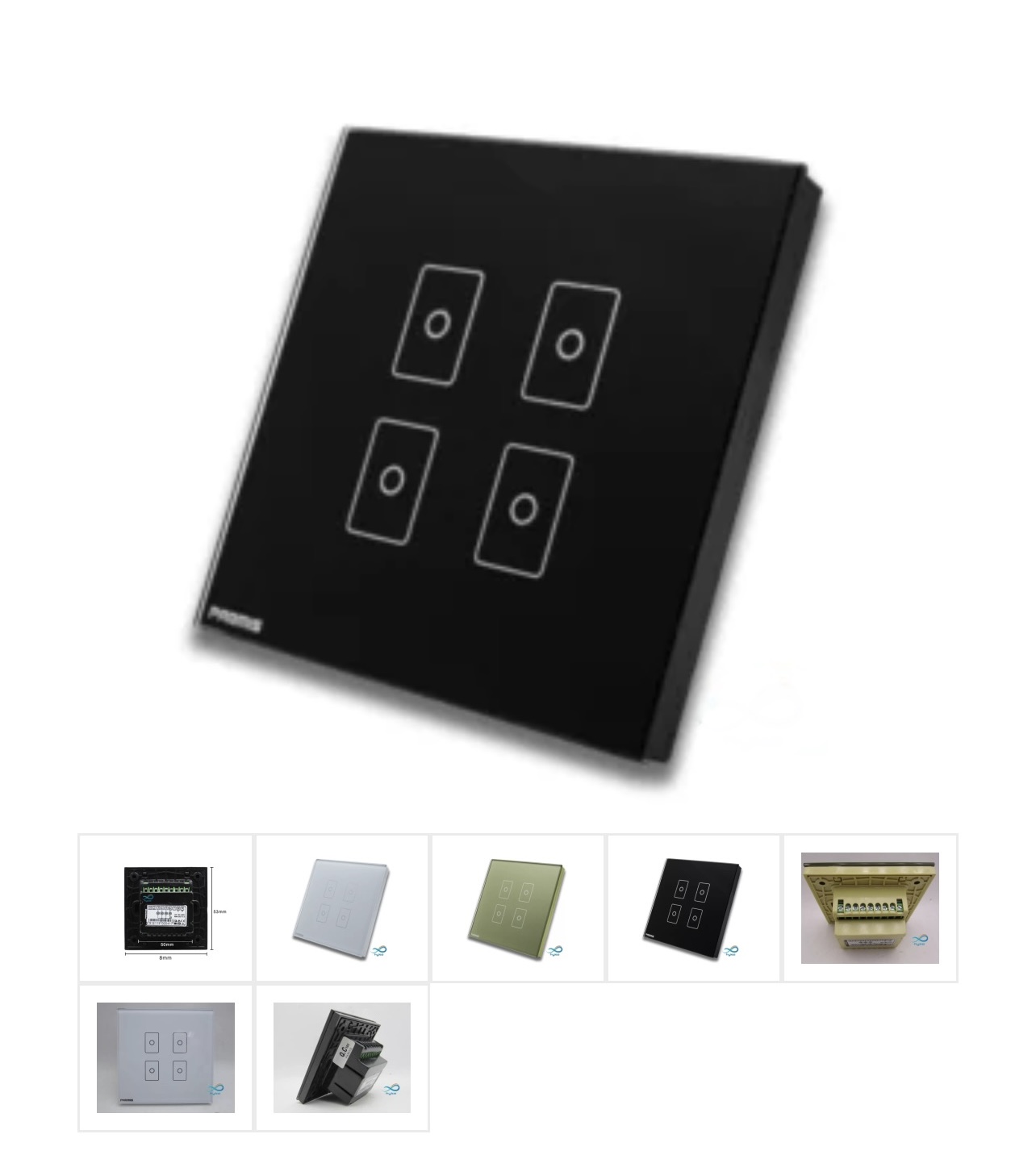 قیمت خرید کلید لمسی چهارپل