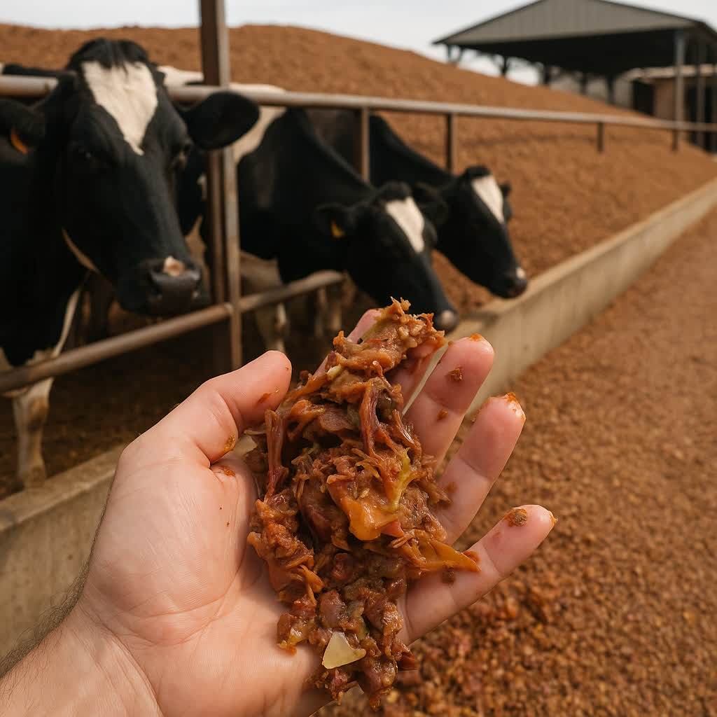 فروش ارزان تفاله سیب برای گوسفند + فروش عمده