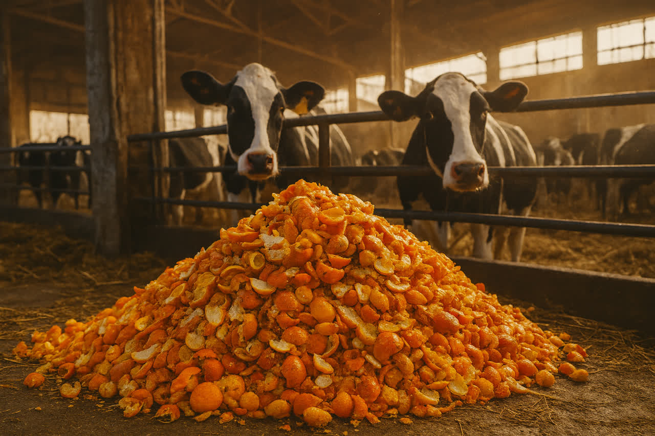 خرید تفاله پرتقال بدون واسطه