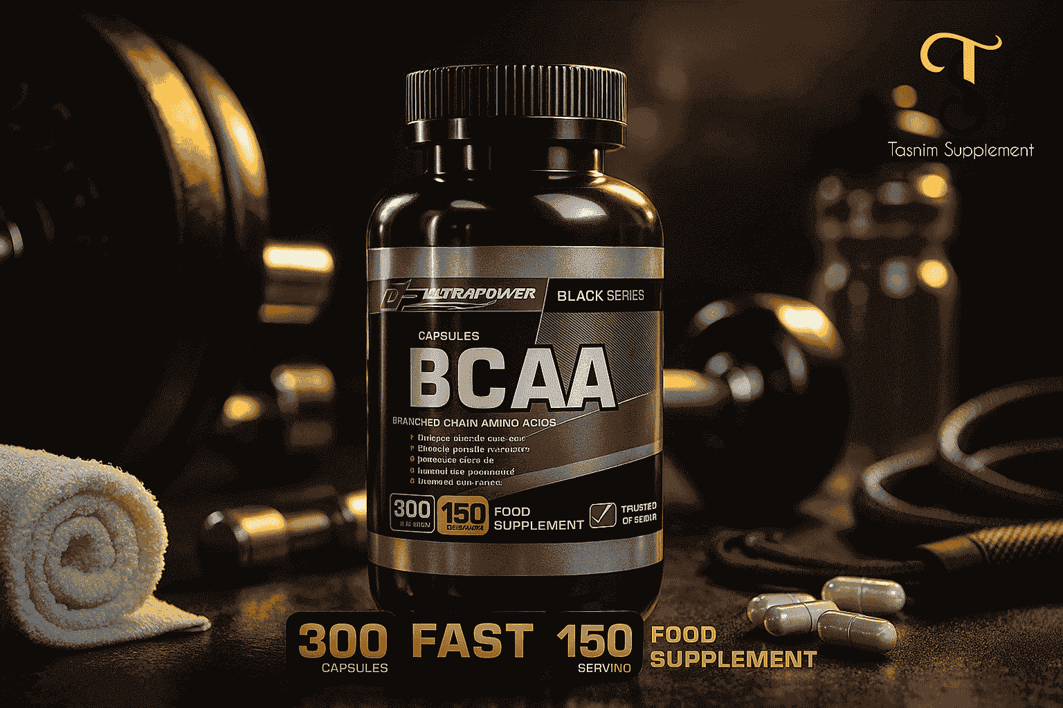 فروش خرده BCAA کپسولی با قیمت رقابتی