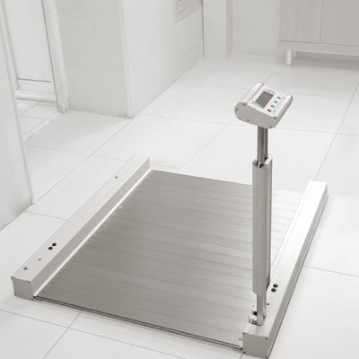 خرید ترازو ویلچیر کش بیمارستانی با رمپ دوطرفه