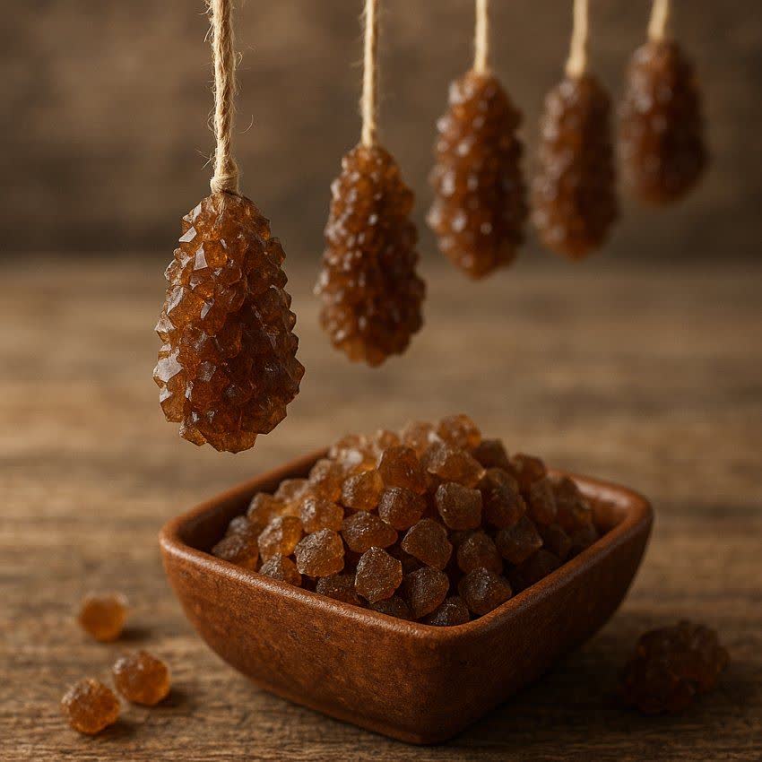 تصویر 1 از بهترین نبات قهوه ای صادراتی ایران + قیمت خرید عالی