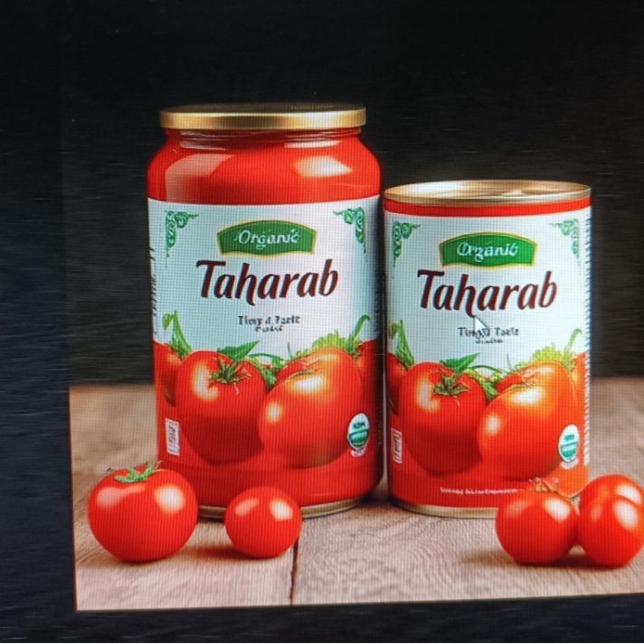 رب گوجه شیشه 1300 گرمی عمده