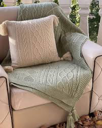 خرید پتو شال مبل بافتنی لونا + قیمت فروش استثنایی