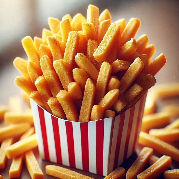 فروش سيب زمينی سرخ كرده خانگی