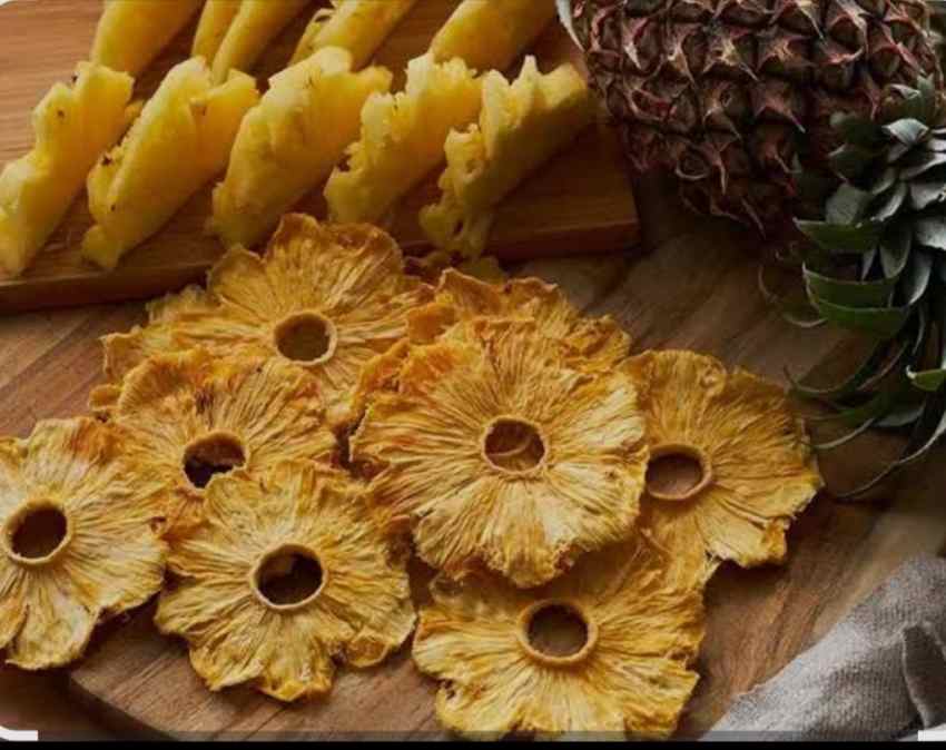 قیمت آناناس خشک شده طبیعی
