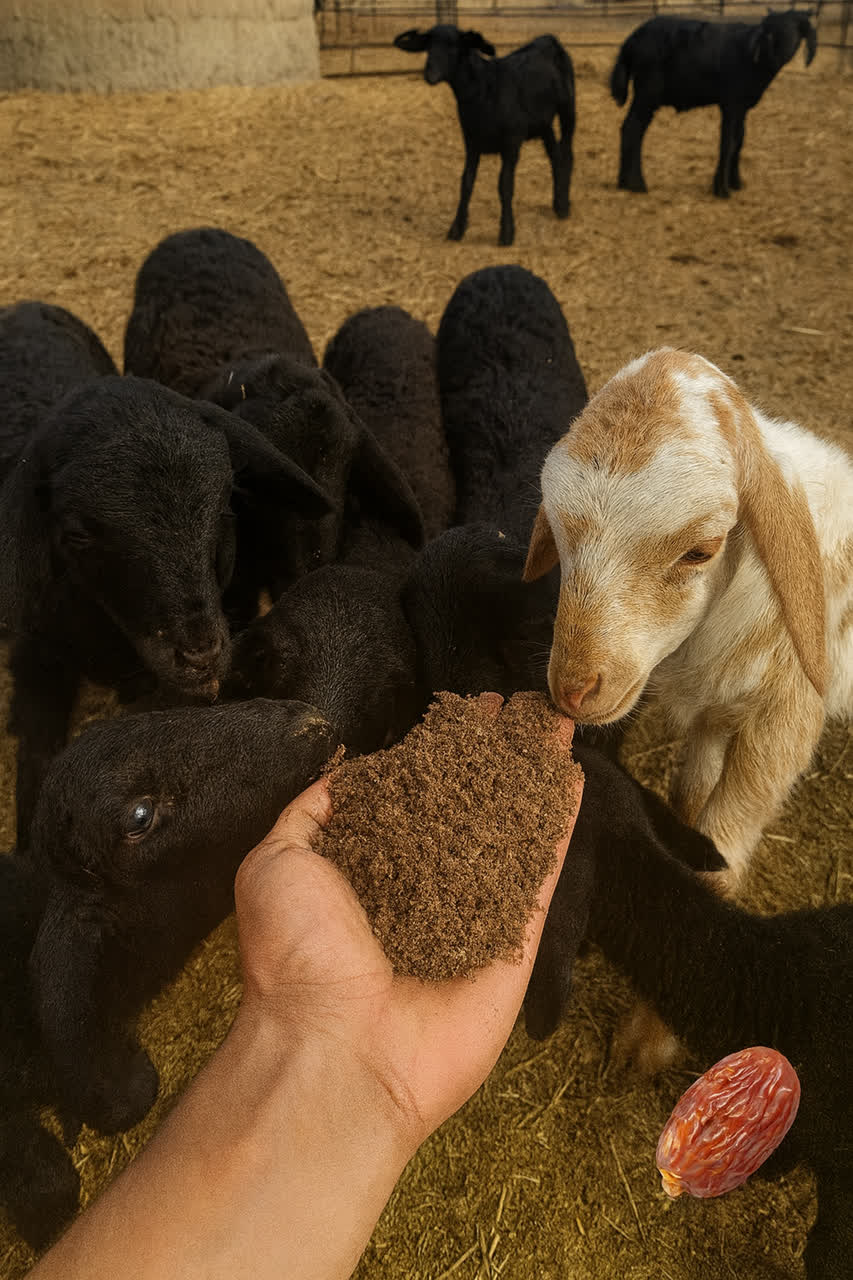 خرید تفاله خرما دامی