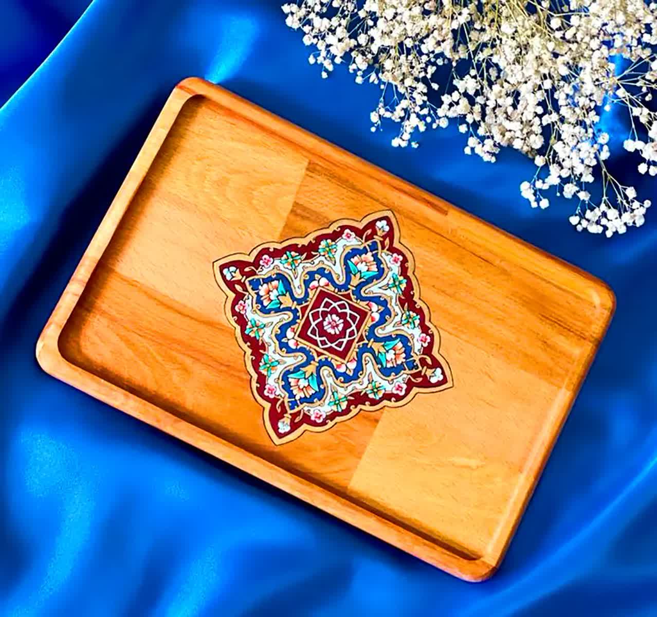 قیمت سینی چوبی + خرید بی واسته