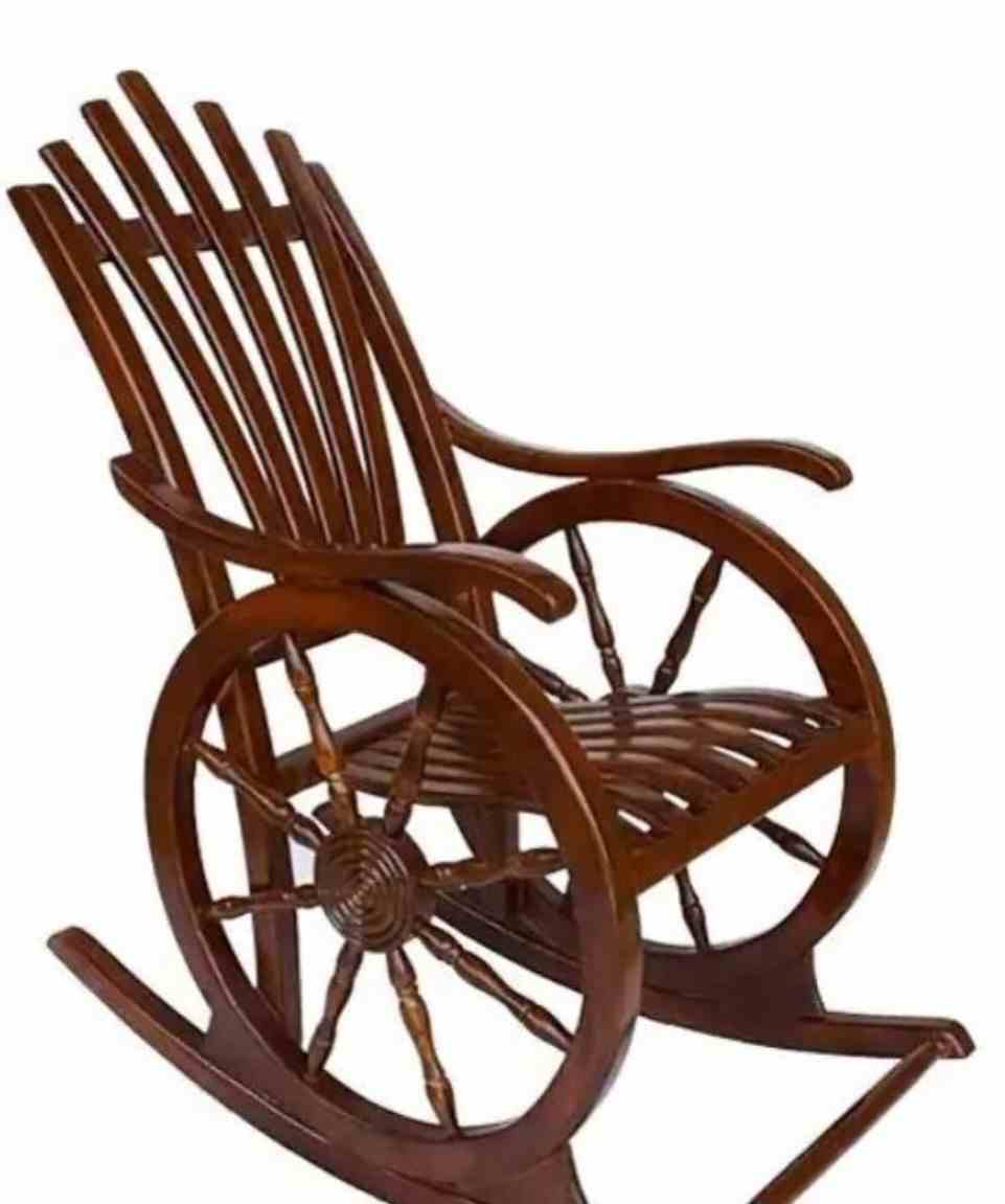 قیمت عمده فروشی صندلی راک مدل راشنو تمام چوب راش گرجی زیبا و بادوام