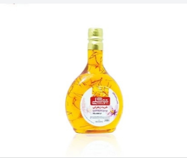 تصویر 2 از شربت زعفران و تخم شربتی با طعم واقعی و رنگ طبیعی طلایی