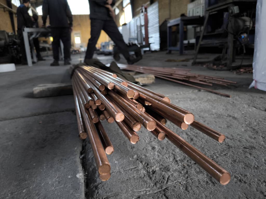 تصویر 4 از خرید عمده میلگرد مس کروم زیرکونیوم با بهترین قیمت