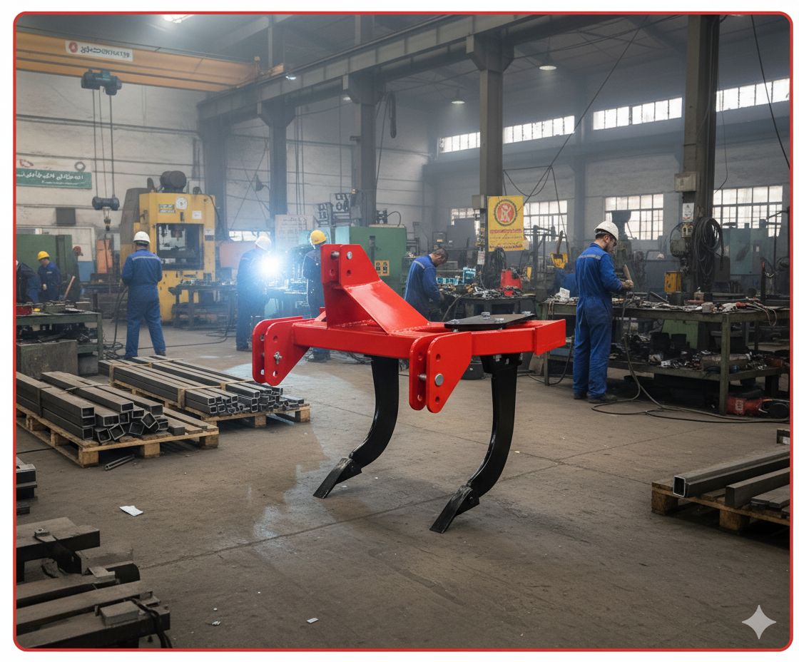 تصویر 1 از قیمت فروش + زیرشکن سابسویلر دو شاخه تراکتور ۴ سیلندر