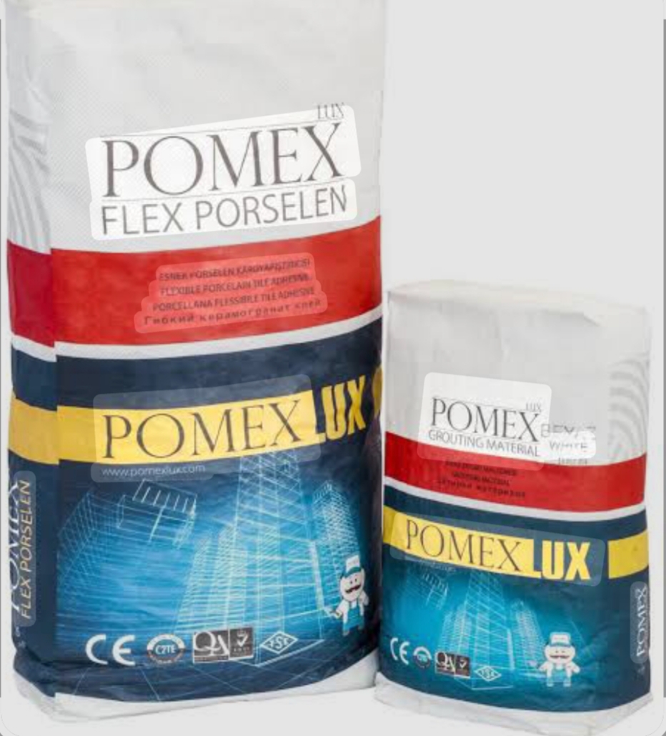 تصویر 1 از چسب پودری بنفش پرسلان + پومکس