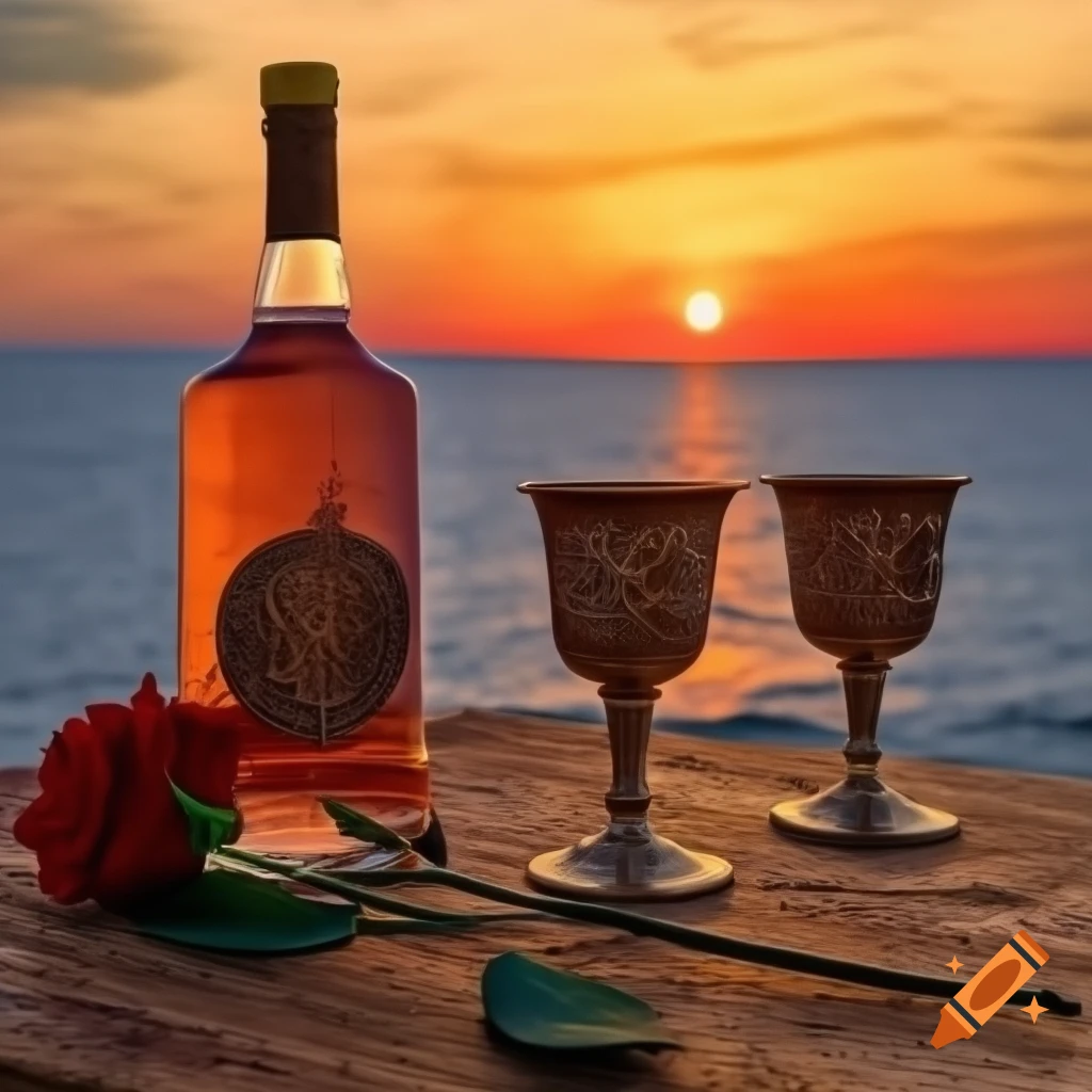 نوشیدنی ترکیبی گلاب و زعفران + سالم و طبیعی و ارزان