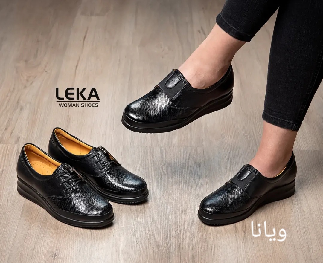 تصویر 1 از کفش چرم مشهد زنانه با دوخت تمیز مناسب استفاده مداوم