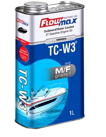 قیمت خرید روغن موتور فلومکس مدل TC-W3 دو زمانه حجم ۱ لیتر