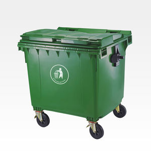 خرید سطل زباله 1100 لیتری پلاستیکی + مزایا