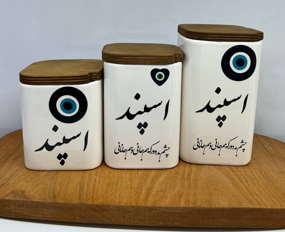بانکه جا اسپند چهار گوش