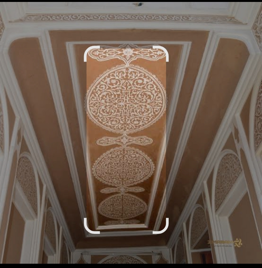 خرید پودر نرمه کشی طرح کاه گل رنگ گل ماش