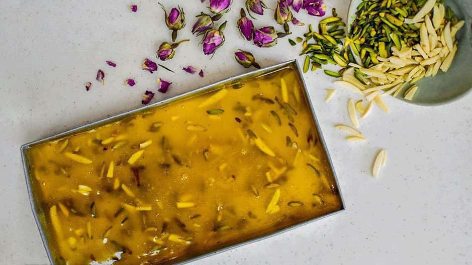 خرید و فروش حلوا مسقطی لاری کم شیرین با شرایط فوق العاده