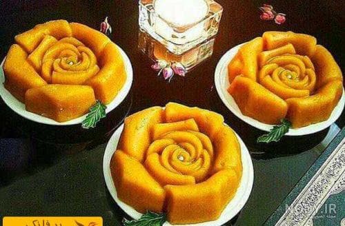 فروش حلوا مسقطی لاری عسلی + قیمت خرید به صرفه