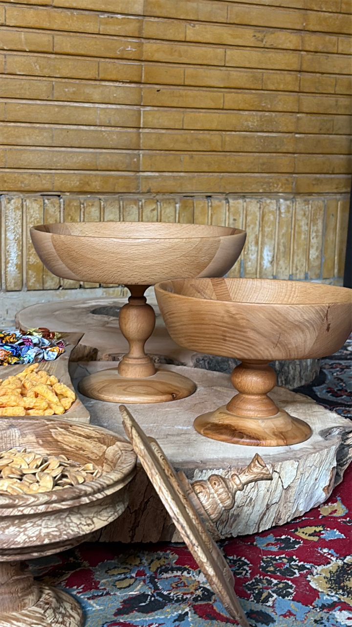 فروش شکلات خوری پایه دار چوبی