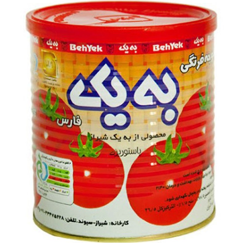 رب گوجه فرنگی بدون مواد نگهدارنده غلیظ + فروش عمده