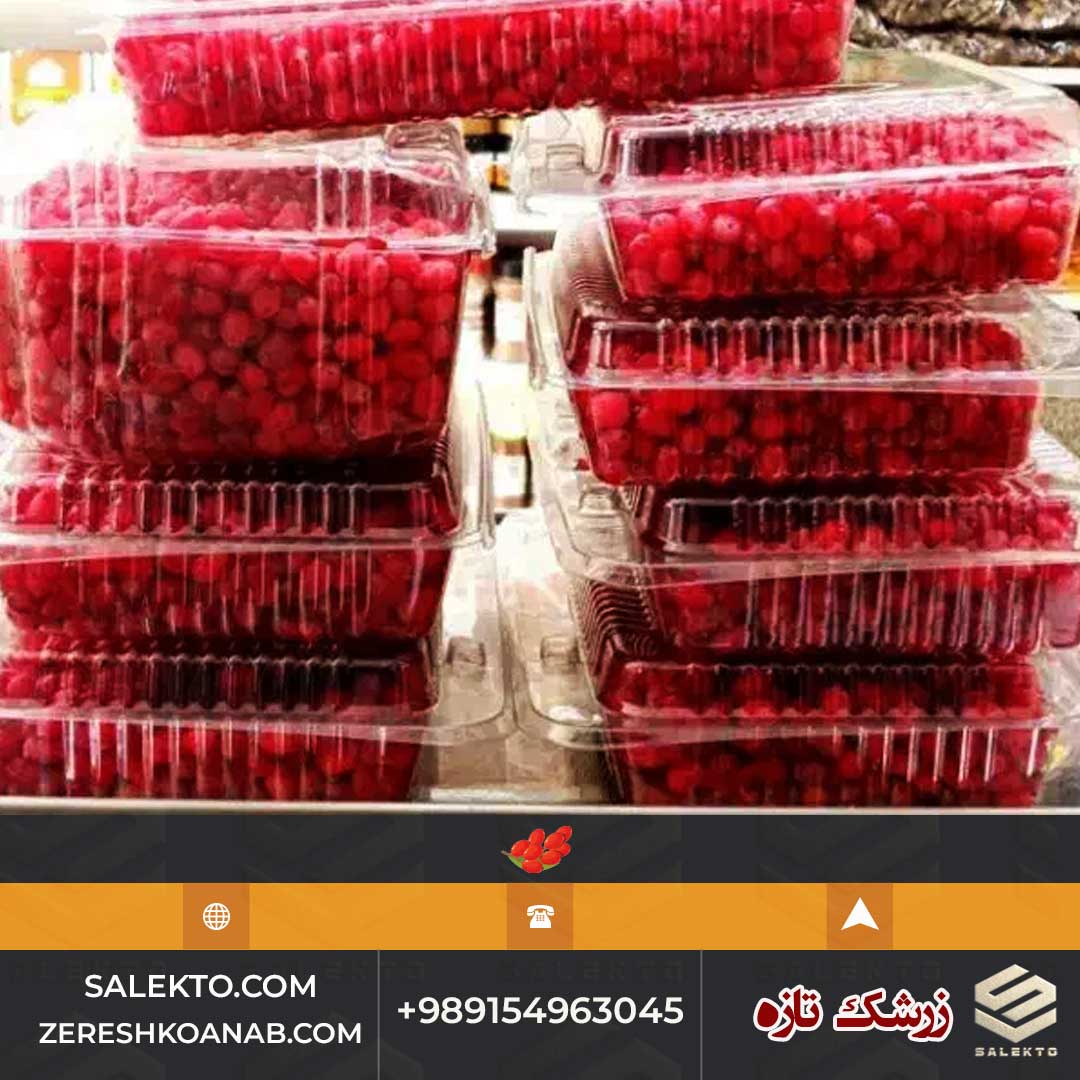 خرید زرشک تازه ارگانیک بیرجند با طعم ترش و عطر طبیعی