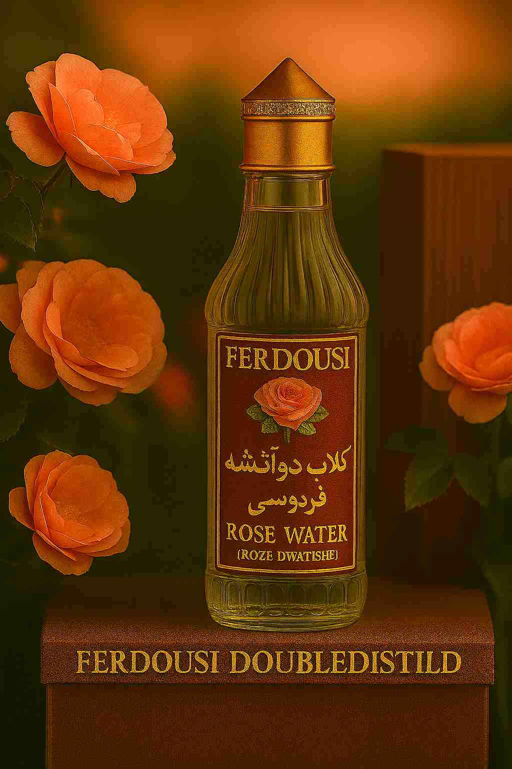 فروش بهترین گلاب دو آتیشه فردوسی